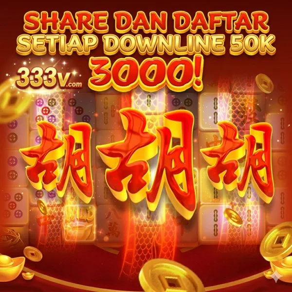 333V Bonus Member Baru 100%