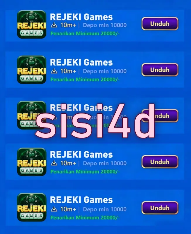 sisi4d Tangkapan Layar Resmi APK